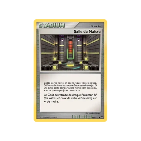 Carte Salle de Maître - Peu commune (Brillante) de Pokémon Platine Vainqueurs Suprêmes 135/147