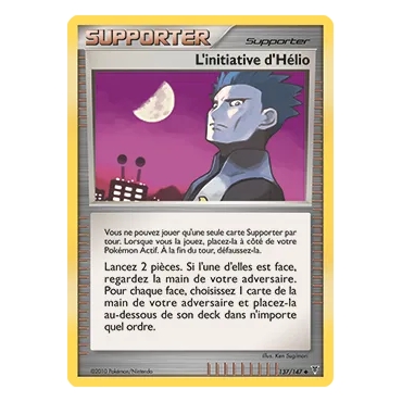 L'initiative d'Hélio 137/147 : Joyau Peu commune (Brillante) de l'extension Pokémon Platine Vainqueurs Suprêmes