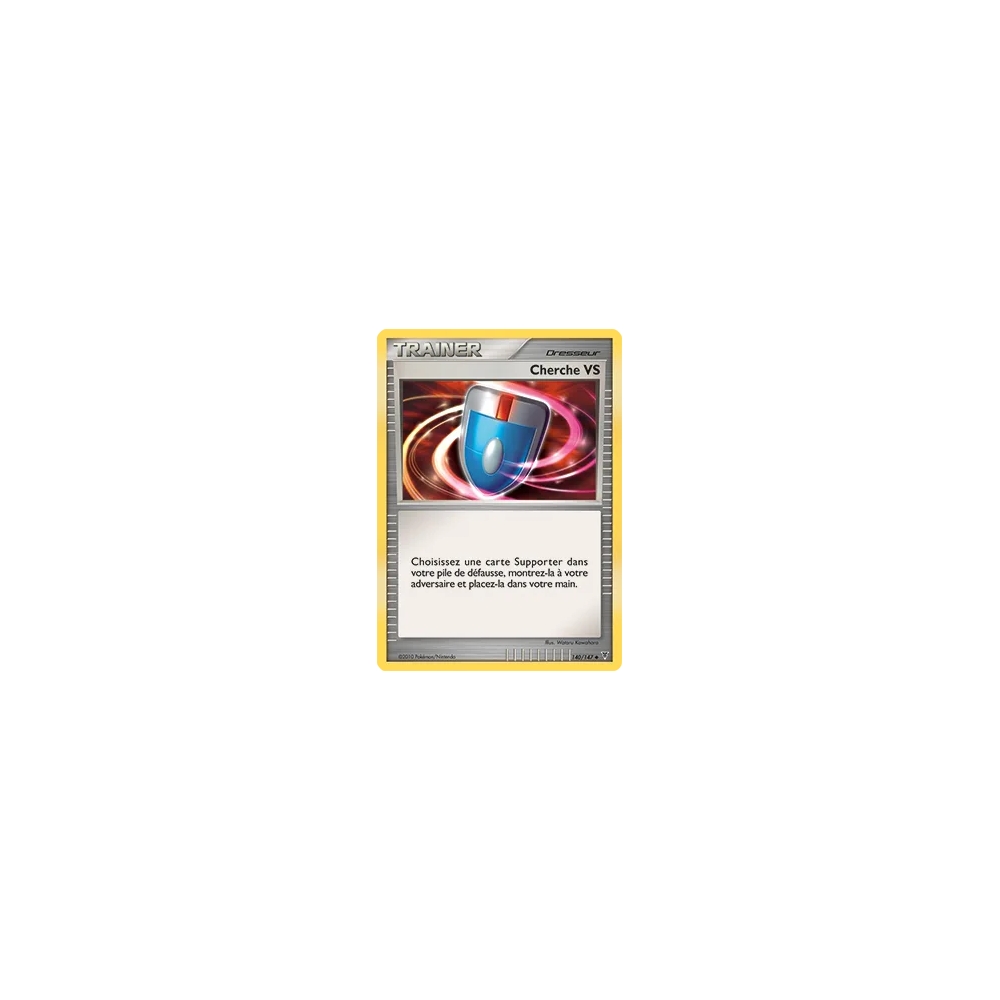 Cherche VS 140/147 : Joyau Peu commune (Brillante) de l'extension Pokémon Platine Vainqueurs Suprêmes