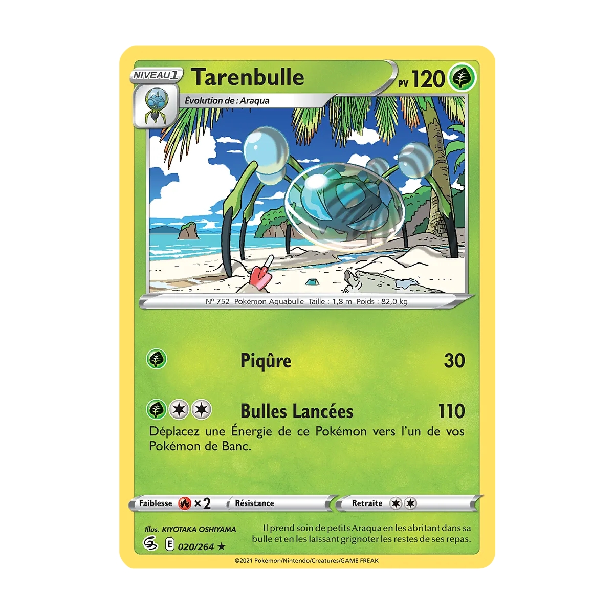 Tarenbulle N°020/264 Brillante Poing de Fusion