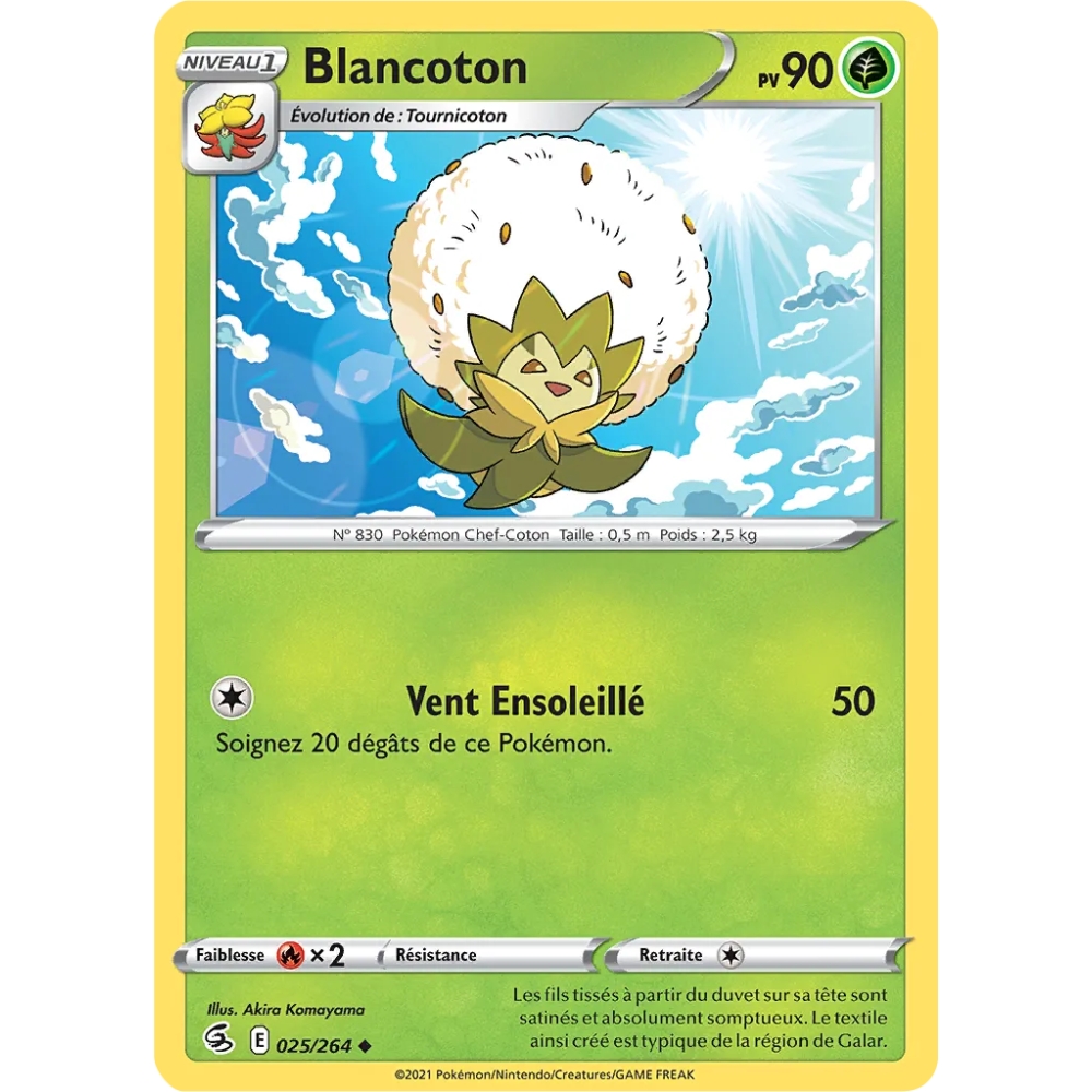 Blancoton 025/264 Brillante Poing de Fusion