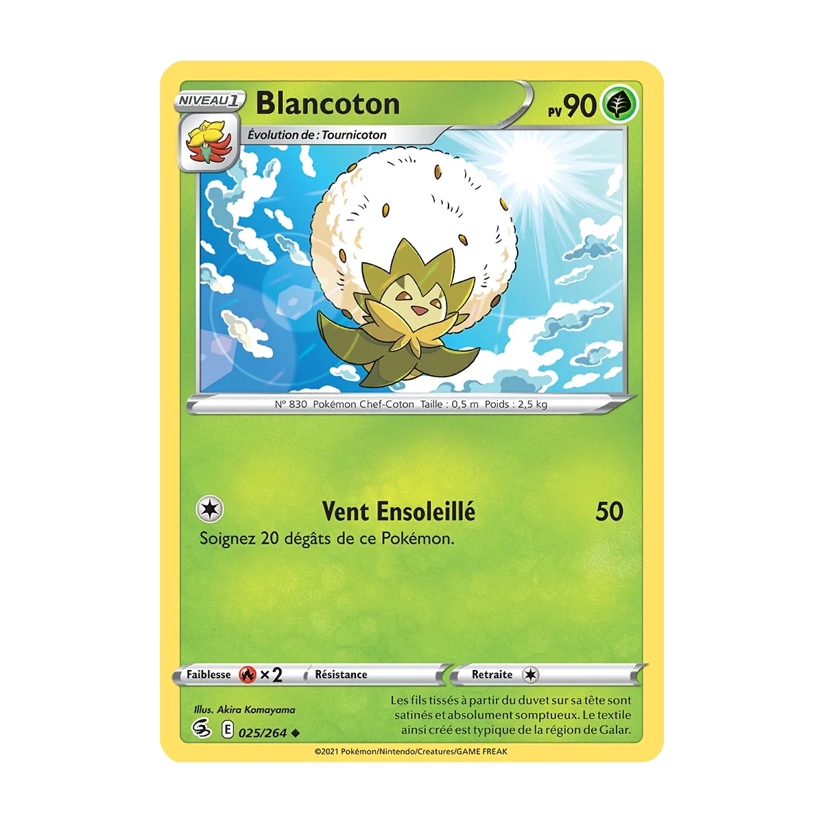 Blancoton 025/264 Brillante Poing de Fusion