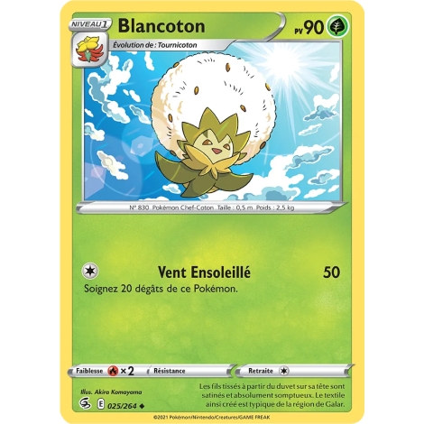 Blancoton 025/264 Brillante Poing de Fusion