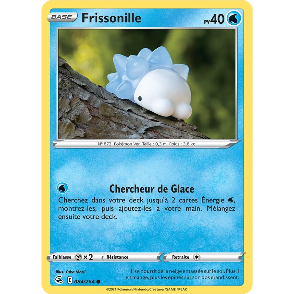 Frissonille Commune (Brillante) de Pokémon Poing de Fusion 084/264