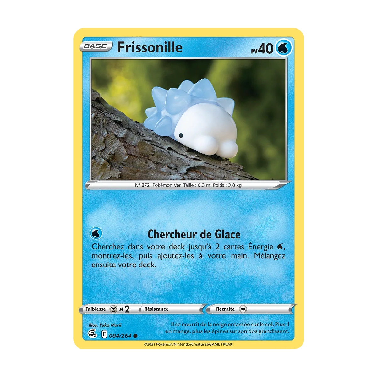 Frissonille Commune (Brillante) de Pokémon Poing de Fusion 084/264