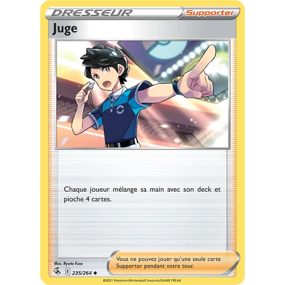 Juge 235/264 : Joyau Peu commune (Brillante) de l'extension Pokémon Poing de Fusion