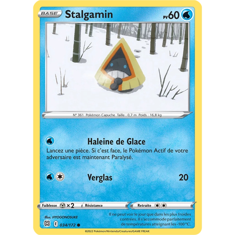 Stalgamin 034/172 : Joyau Commune (Brillante) de l'extension Pokémon Stars Étincelantes