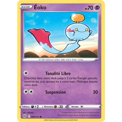 Éoko 063/172 (Brillante) Pokémon Stars Étincelantes