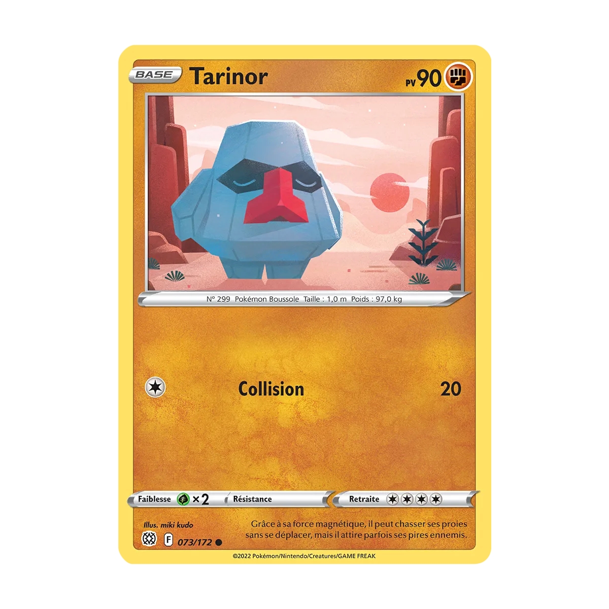 Carte Tarinor - Commune (Brillante) de Pokémon Stars Étincelantes 073/172