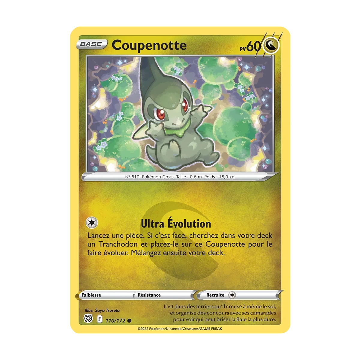 Coupenotte 110/172 : Joyau Commune (Brillante) de l'extension Pokémon Stars Étincelantes