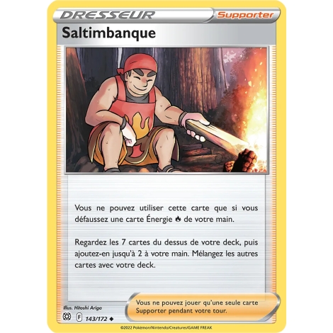 Saltimbanque 143/172 : Joyau Peu commune (Brillante) de l'extension Pokémon Stars Étincelantes