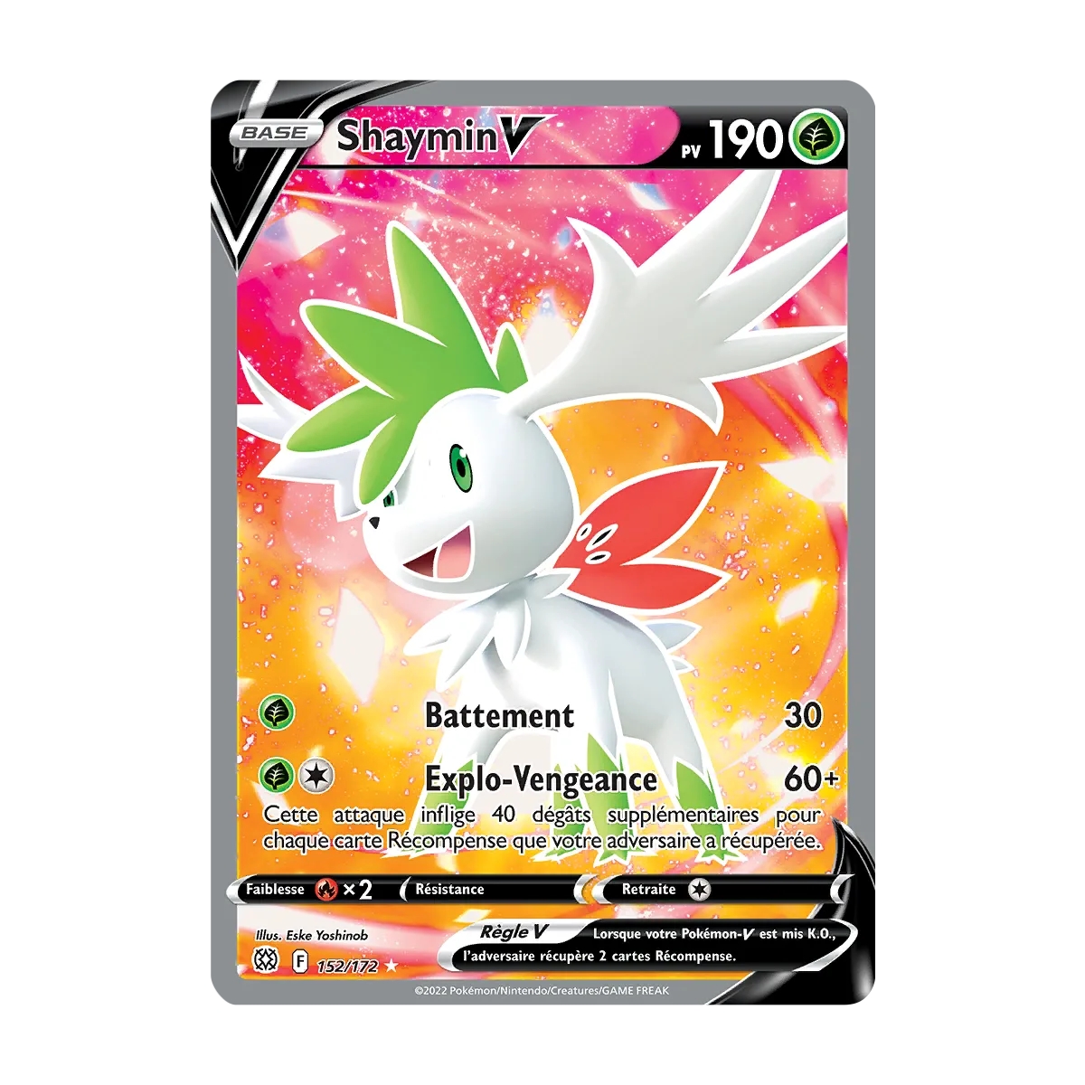 Découvrez Shaymin, carte Ultra rare de la série Stars Étincelantes