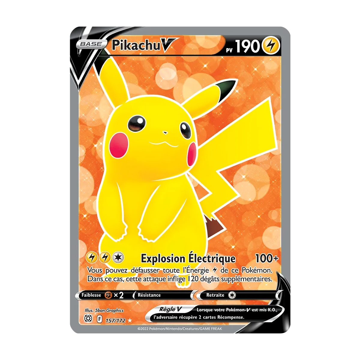 Découvrez Pikachu, carte Ultra rare de la série Stars Étincelantes