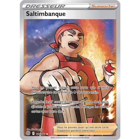 Saltimbanque 170/172 : Joyau Ultra rare de l'extension Pokémon Stars Étincelantes