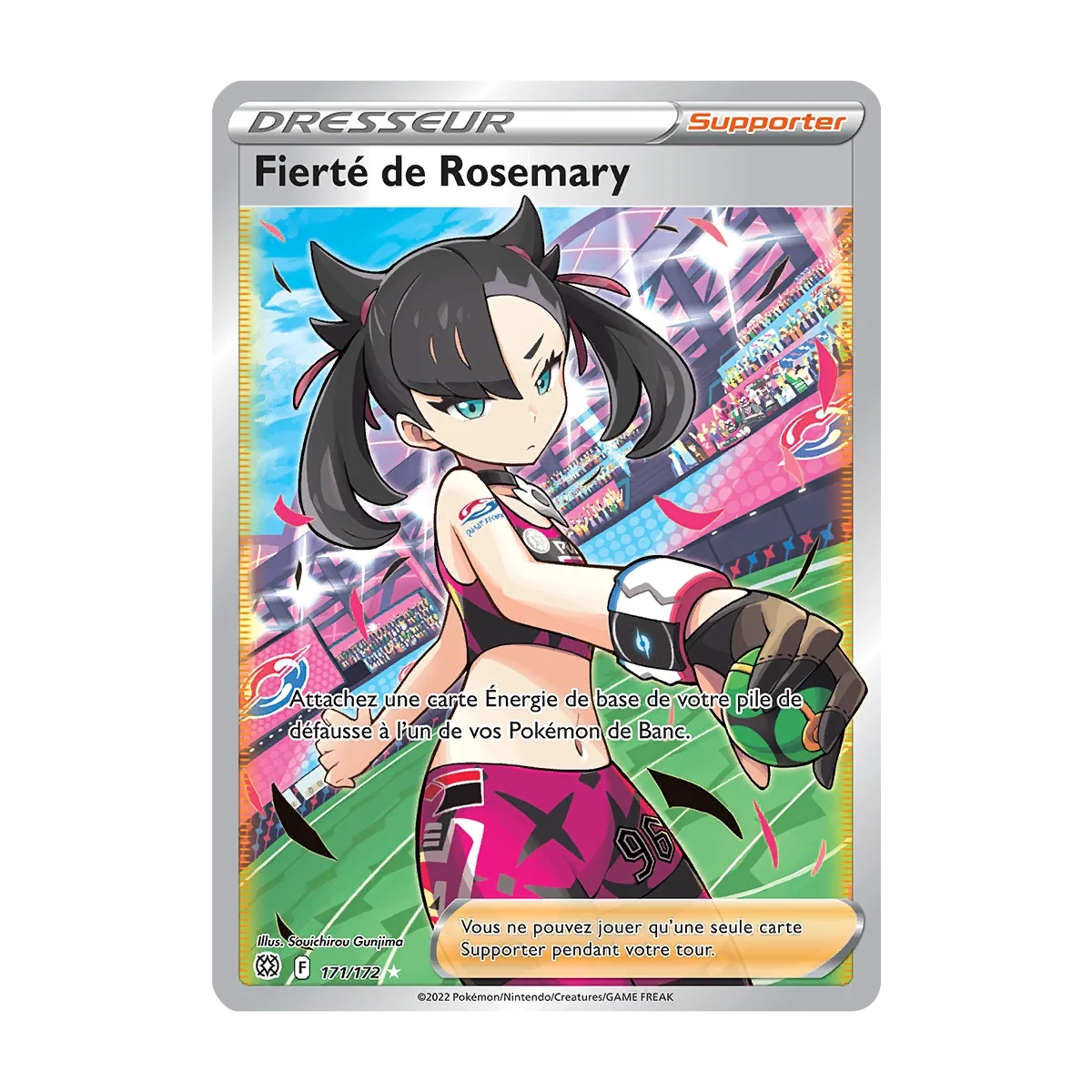 Carte Fierté de Rosemary - Ultra rare de Pokémon Stars Étincelantes 171/172