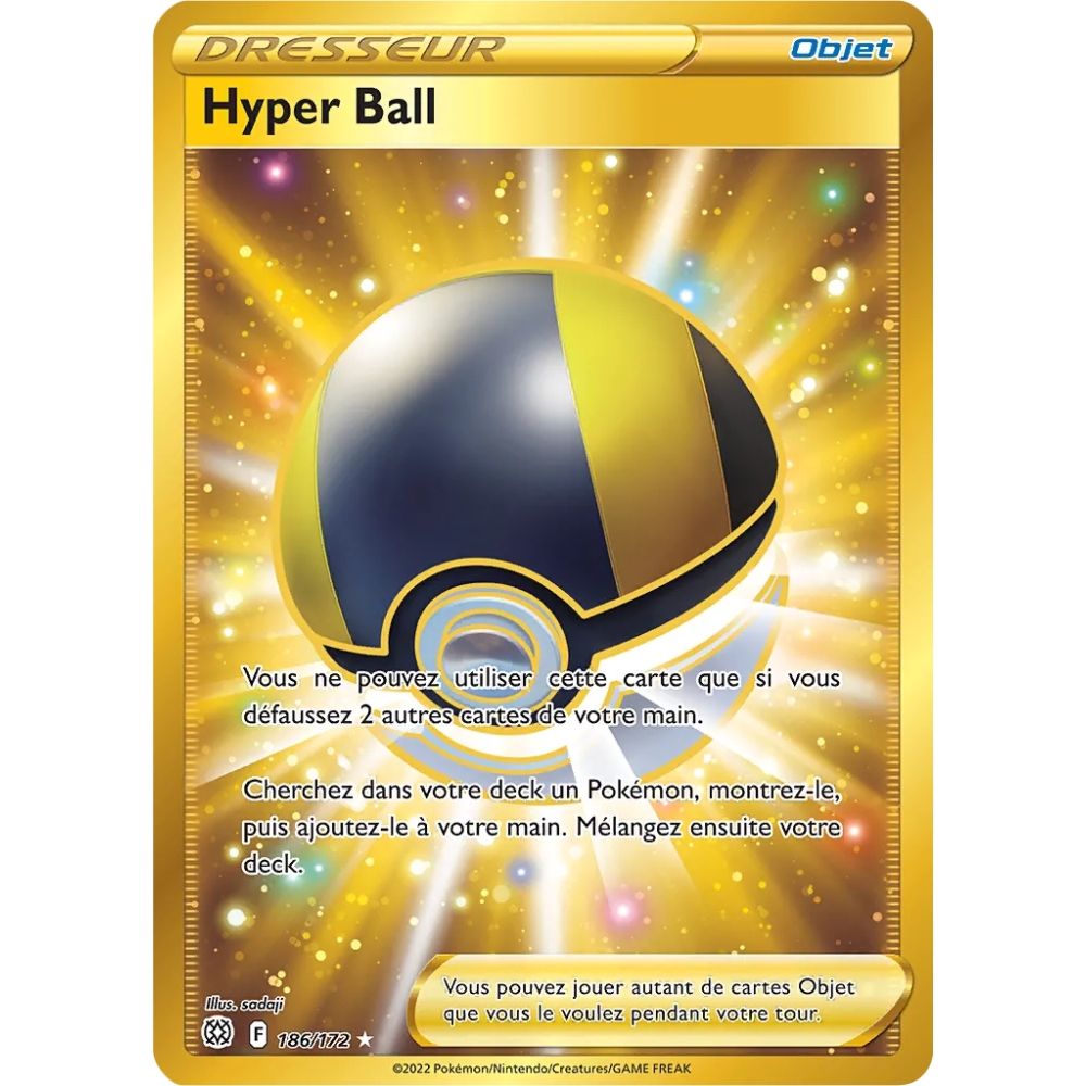 Découvrez Hyper Ball, carte Secrète rare de la série Stars Étincelantes