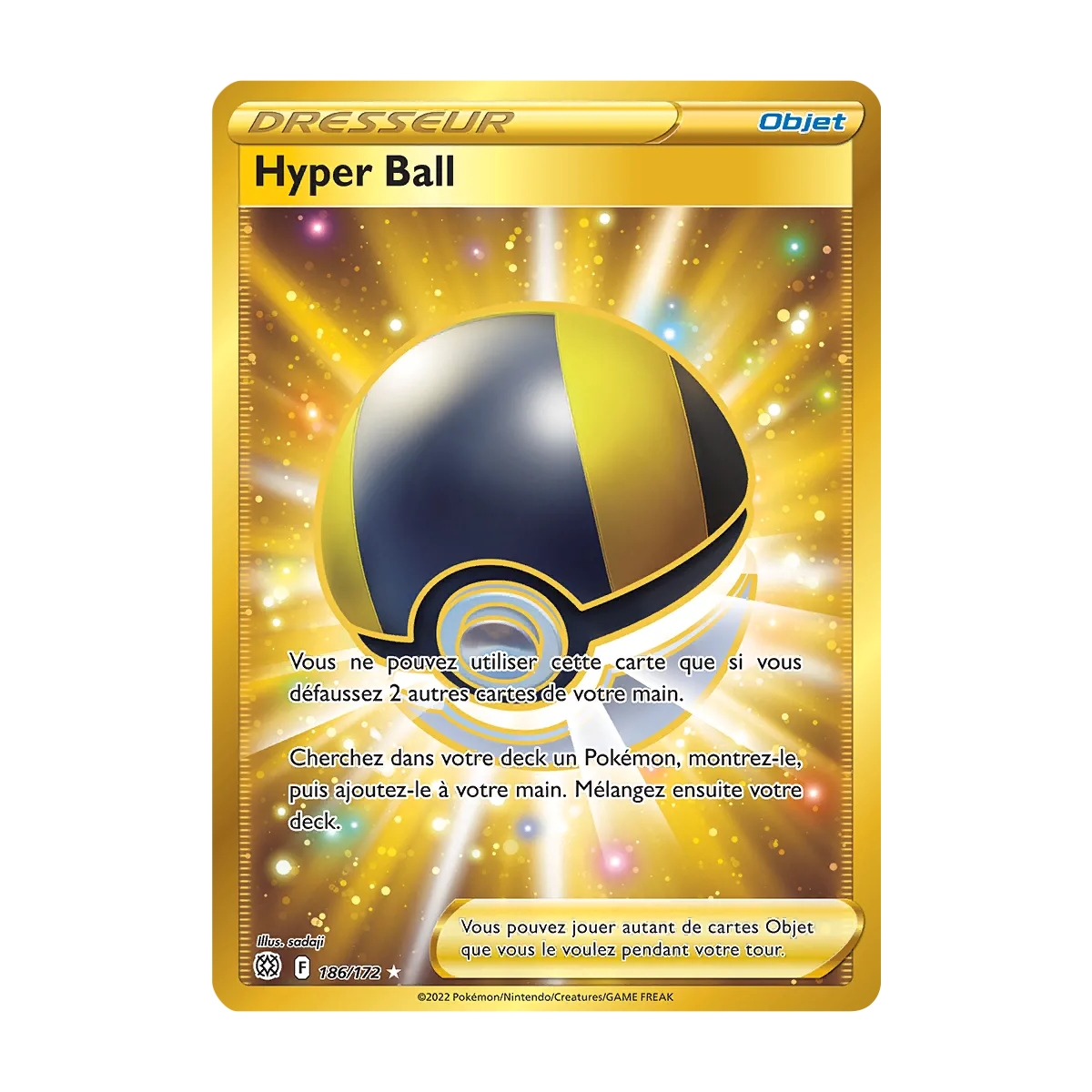 Découvrez Hyper Ball, carte Secrète rare de la série Stars Étincelantes