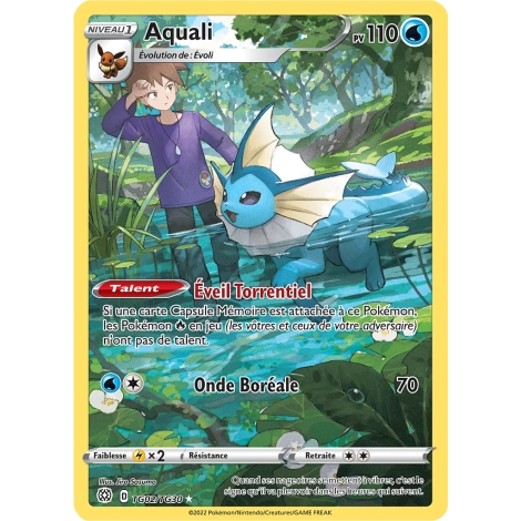 Aquali TG02/TG30  des Dresseurs rare Pokémon Stars Étincelantes