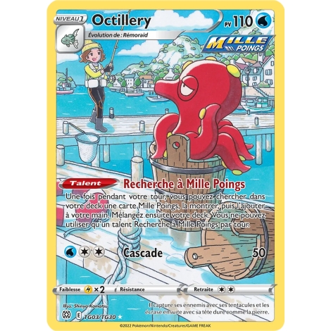 Octillery Dresseurs rare de Pokémon Stars Étincelantes TG03/TG30