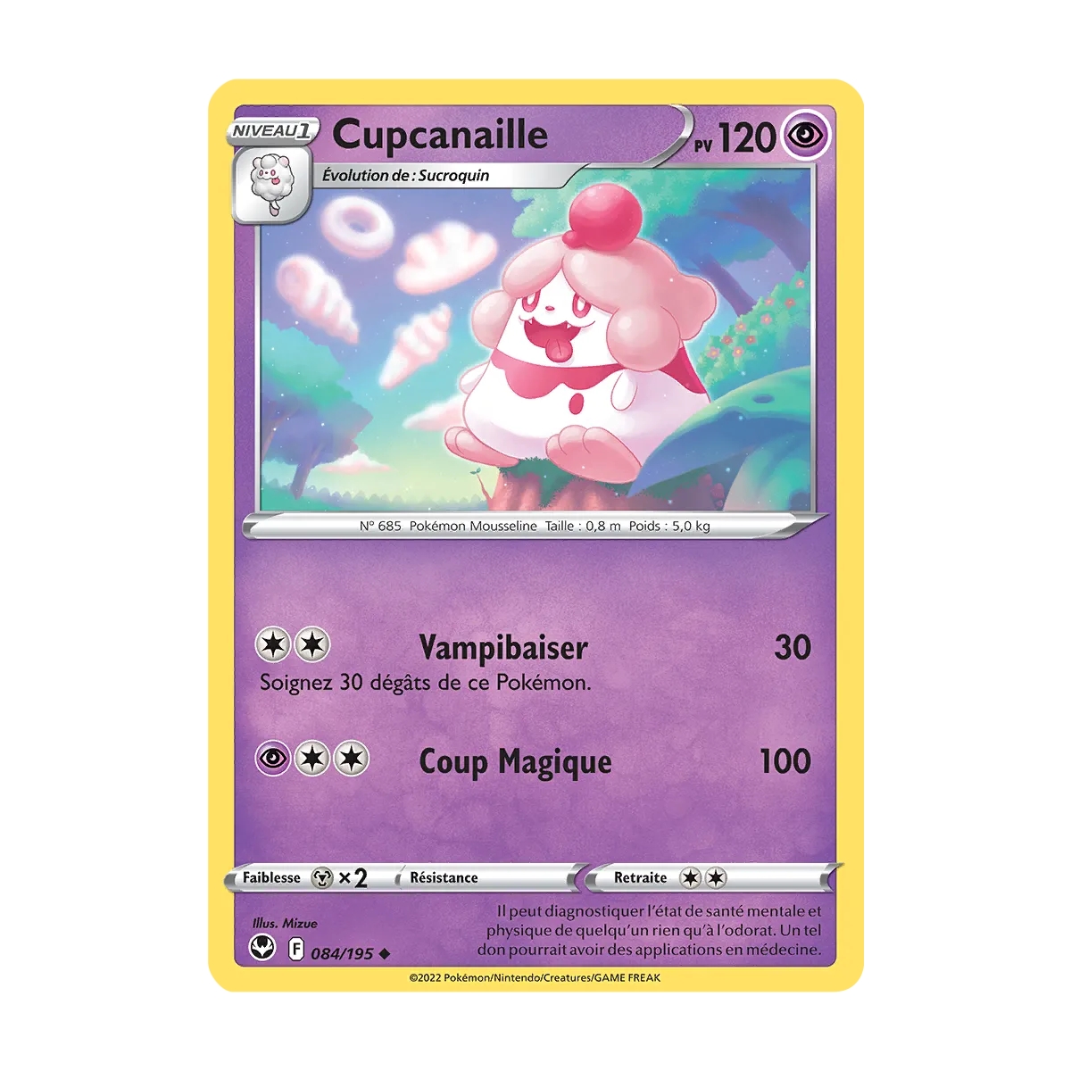 Cupcanaille 084/195 : Joyau Peu commune (Brillante) de l'extension Pokémon Tempête Argentée