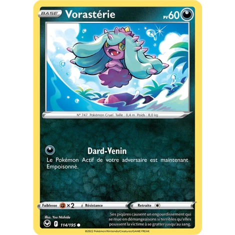 Vorastérie 114/195 : Joyau Commune (Brillante) de l'extension Pokémon Tempête Argentée