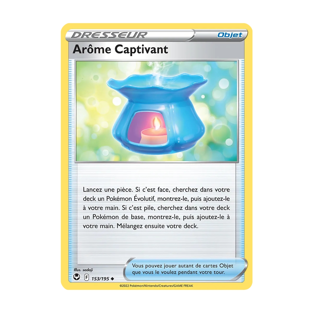 Arôme Captivant 153/195 : Joyau Peu commune (Brillante) de l'extension Pokémon Tempête Argentée