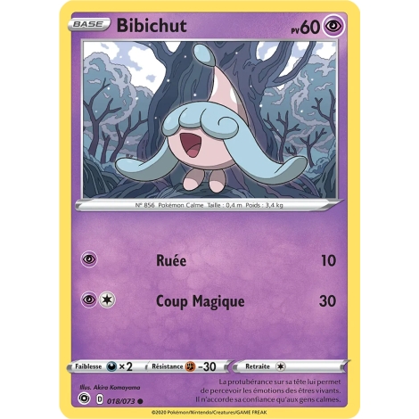 Carte Bibichut - Commune (Brillante) de Pokémon La Voie du Maître 018/073