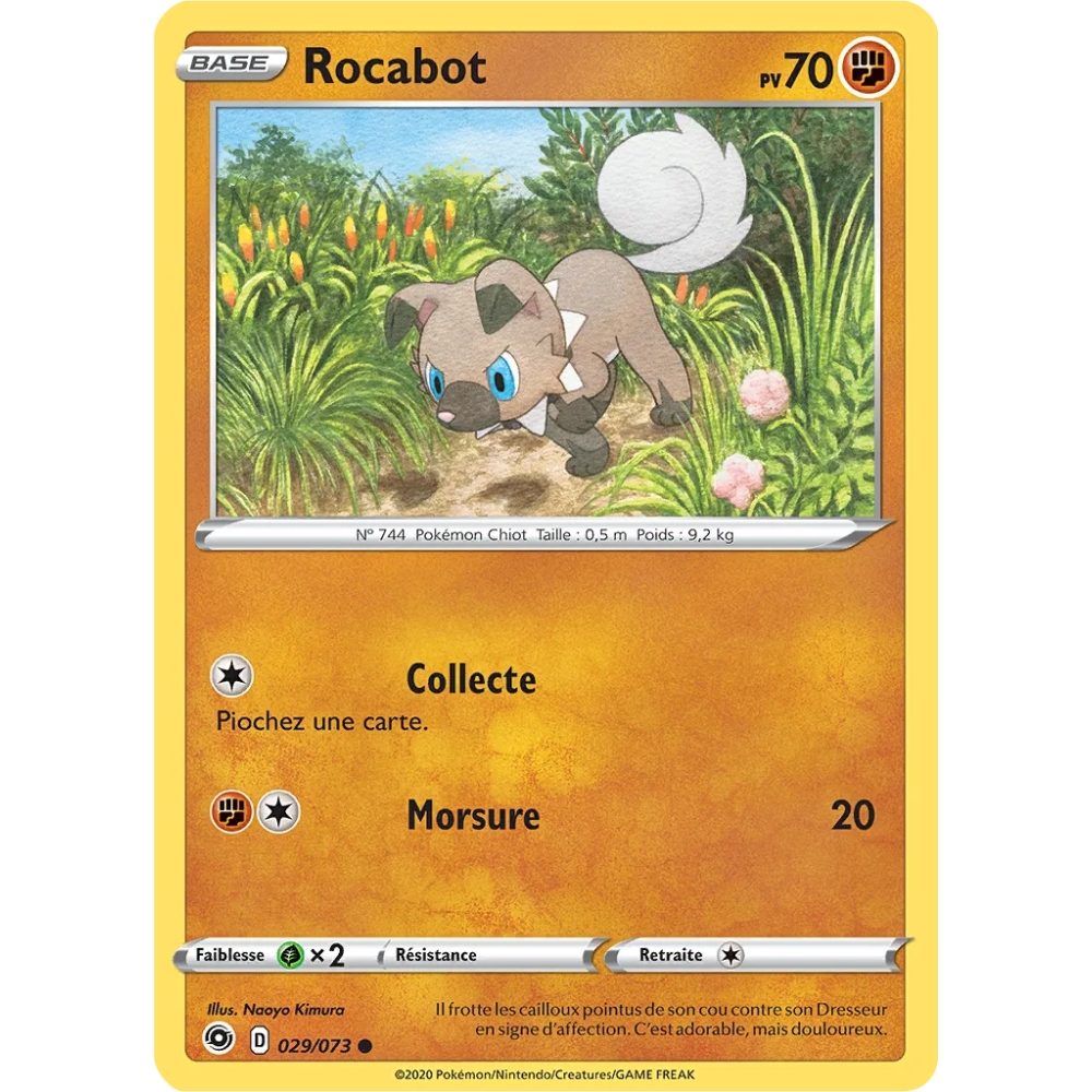 Carte Rocabot - Commune (Brillante) de Pokémon La Voie du Maître 029/073