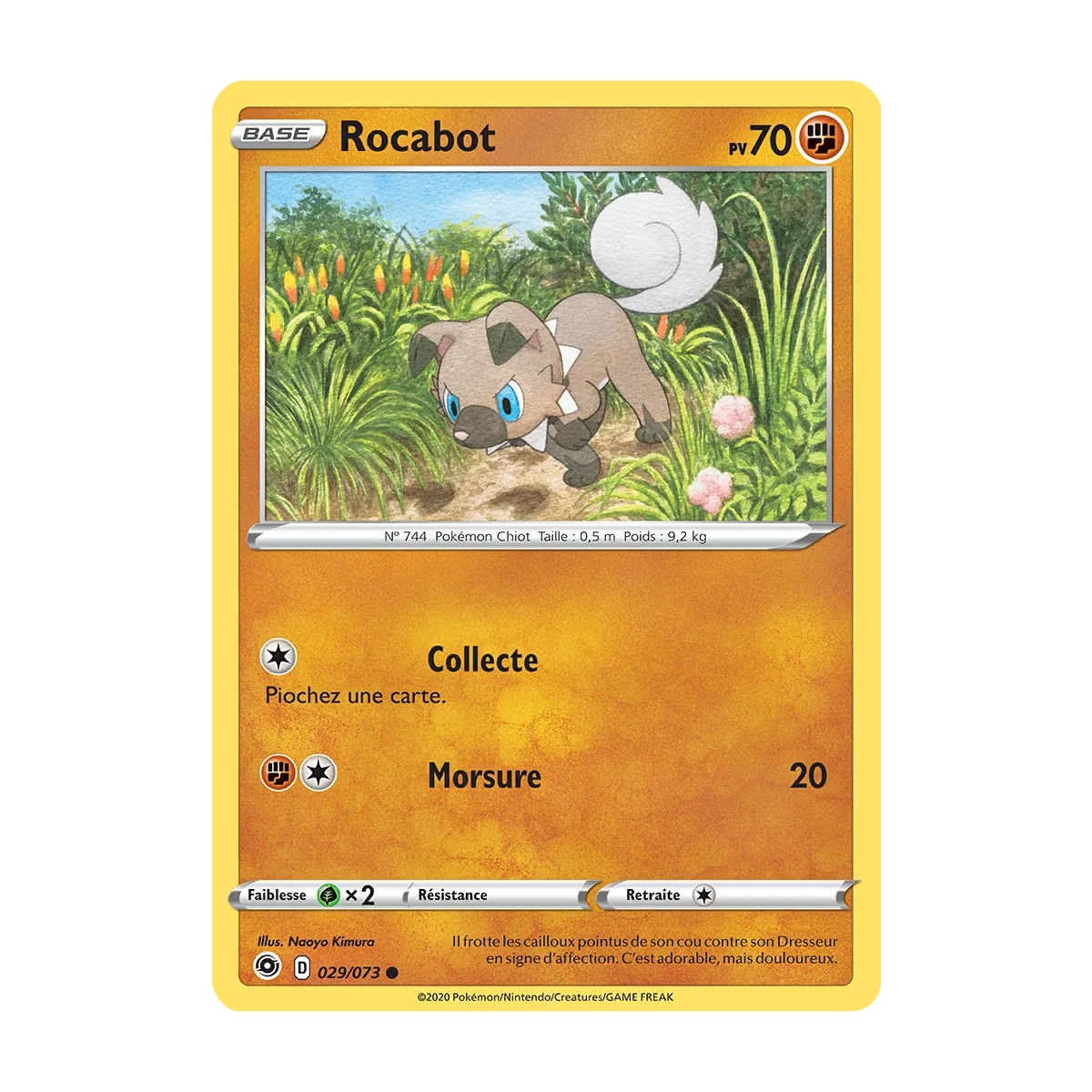 Carte Rocabot - Commune (Brillante) de Pokémon La Voie du Maître 029/073