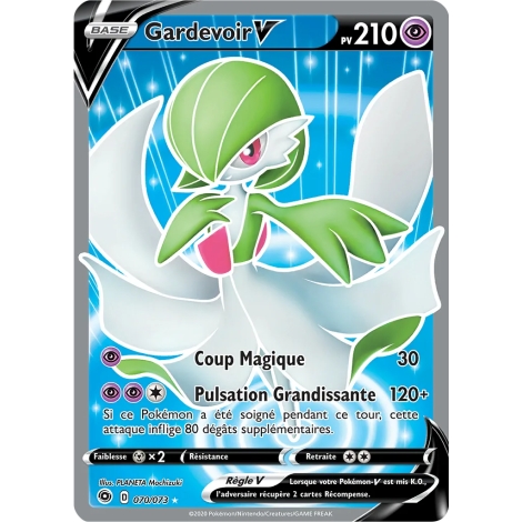 Gardevoir 070/073 : Joyau Ultra rare de l'extension Pokémon La Voie du Maître