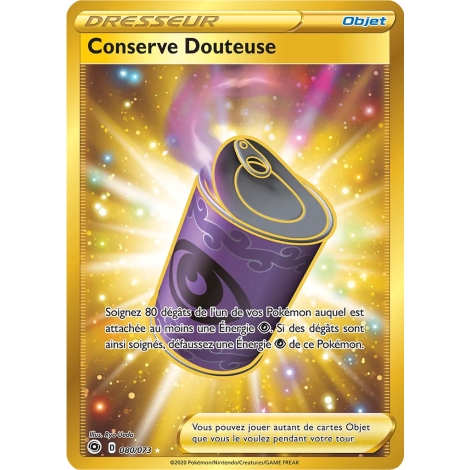 Conserve Douteuse 080/073 : Joyau Secrète rare de l'extension Pokémon La Voie du Maître