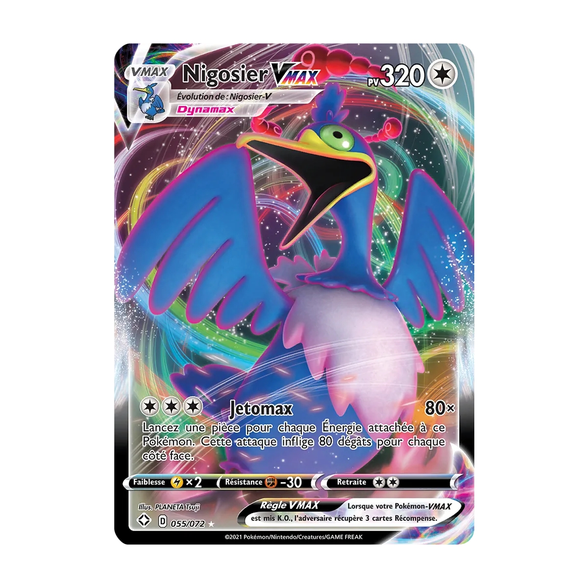 Gorythmic VMAX - carte Pokémon SV106/SV122 Destinée Radieuse