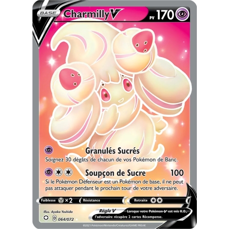 Carte Charmilly - Ultra rare de Pokémon Destinées Radieuses 064/072