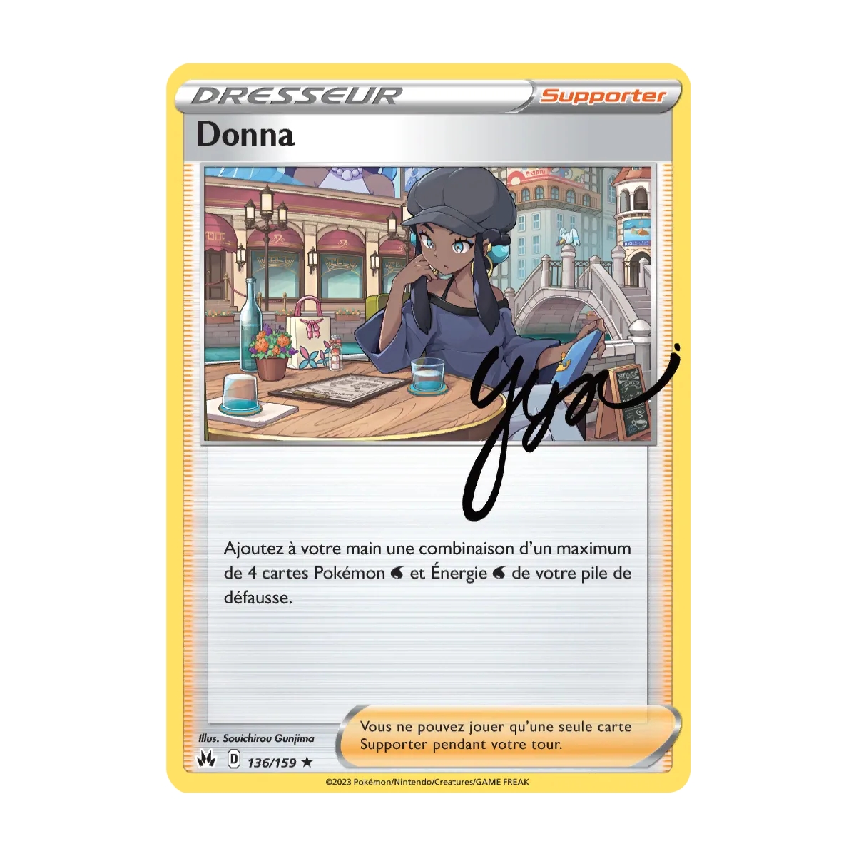 Donna 136/159  rare de l'extension Pokémon Zénith Suprême