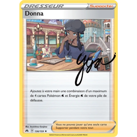 Donna 136/159  rare de l'extension Pokémon Zénith Suprême