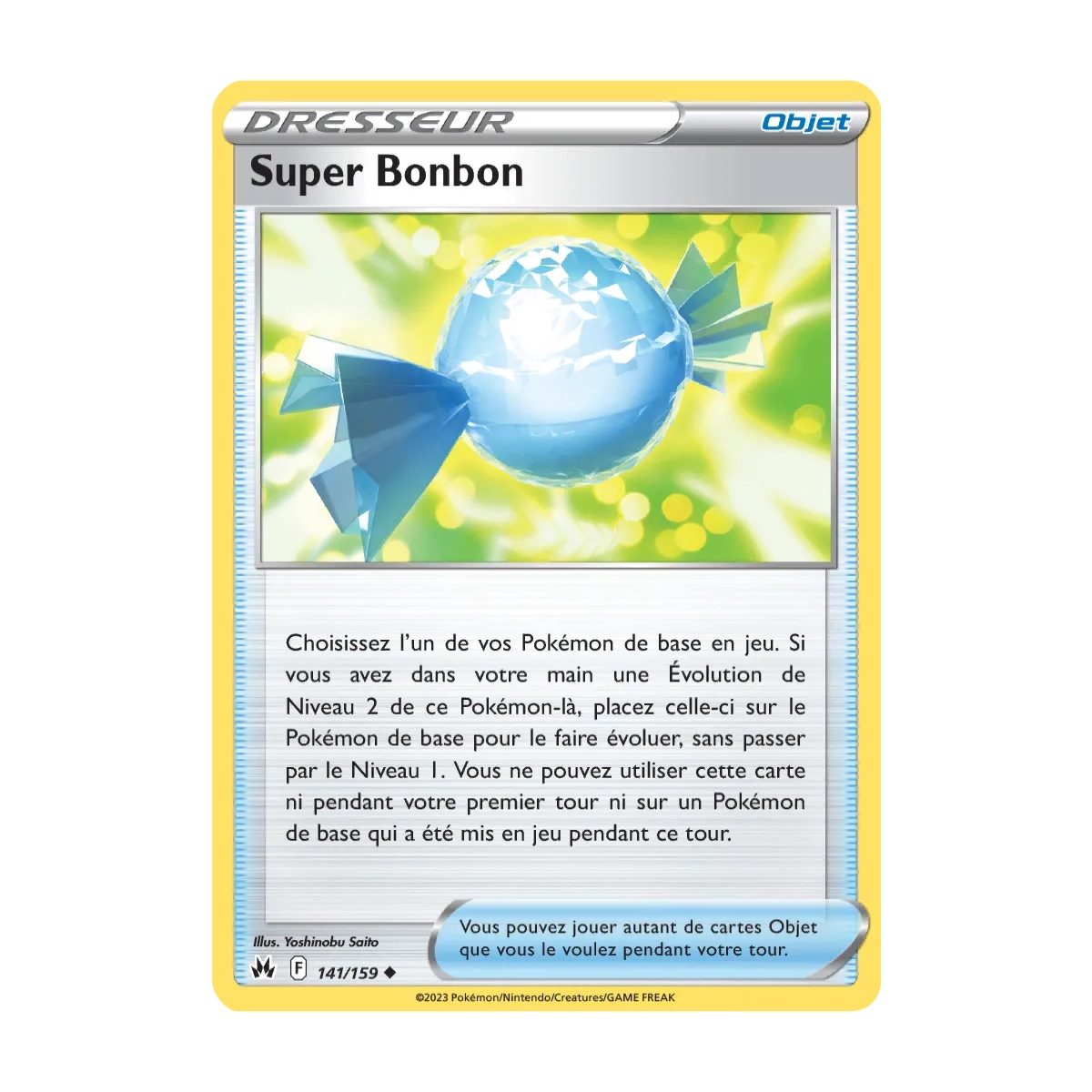 Super Bonbon 141/159 : Joyau Peu commune (Brillante) de l'extension Pokémon Zénith Suprême