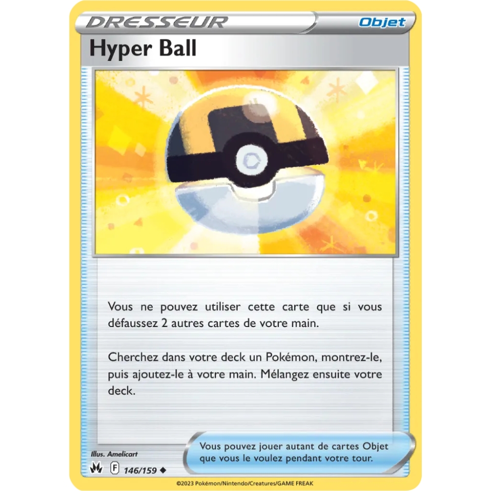 Hyper Ball 146/159 : Joyau Peu commune (Brillante) de l'extension Pokémon Zénith Suprême