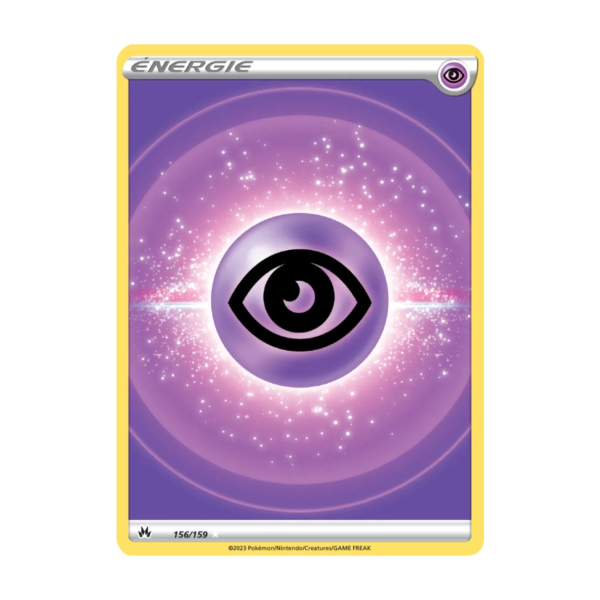 Découvrez Énergie  de base, carte Ultra rare de la série Zénith Suprême