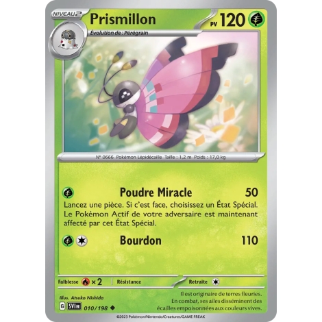 Prismillon 010/198 : Joyau Peu commune (Brillante) de l'extension Pokémon Écarlate et Violet