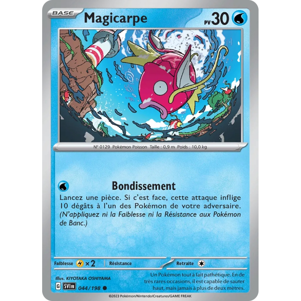 Magicarpe - Commune (Brillante) de Pokémon Écarlate et Violet 044/198