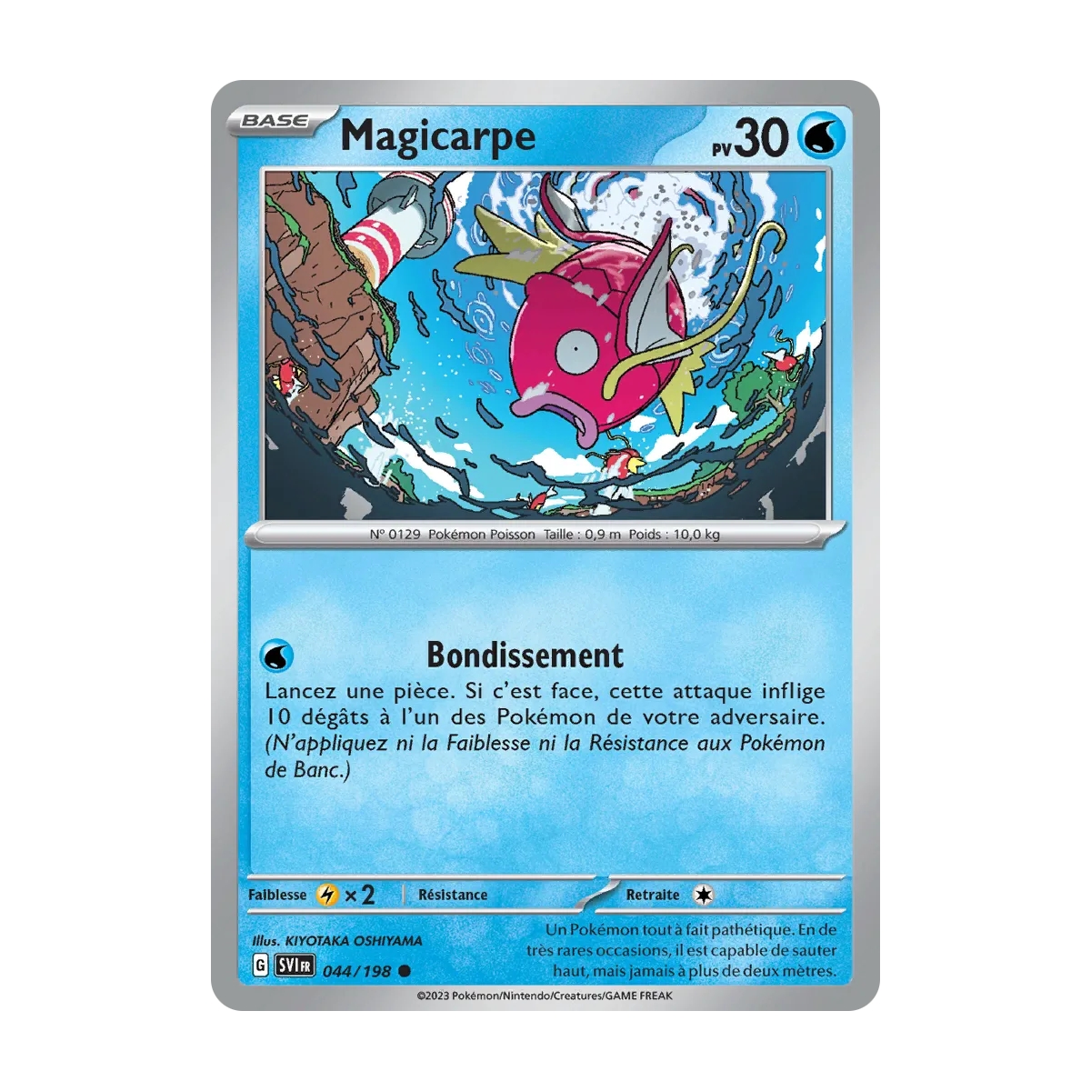 Magicarpe - Commune (Brillante) de Pokémon Écarlate et Violet 044/198