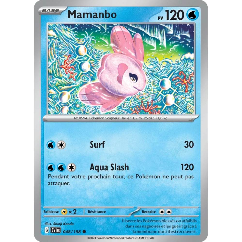 Mamanbo 048/198 (Brillante) Pokémon Écarlate et Violet