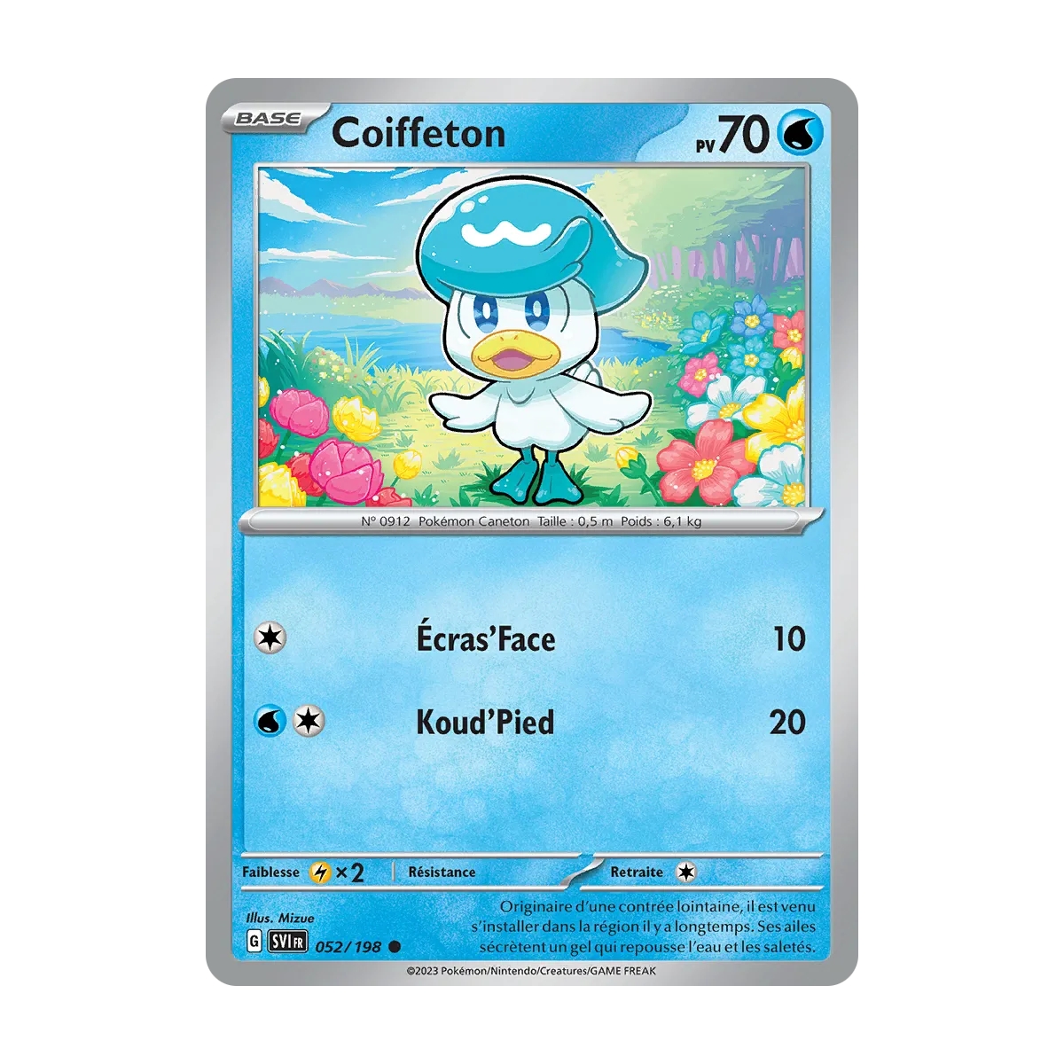 Coiffeton 052/198 (Brillante) Pokémon Écarlate et Violet