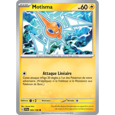 Motisma 069/198 (Brillante) Pokémon Écarlate et Violet