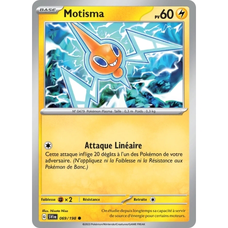 Motisma 069/198 (Brillante) Pokémon Écarlate et Violet