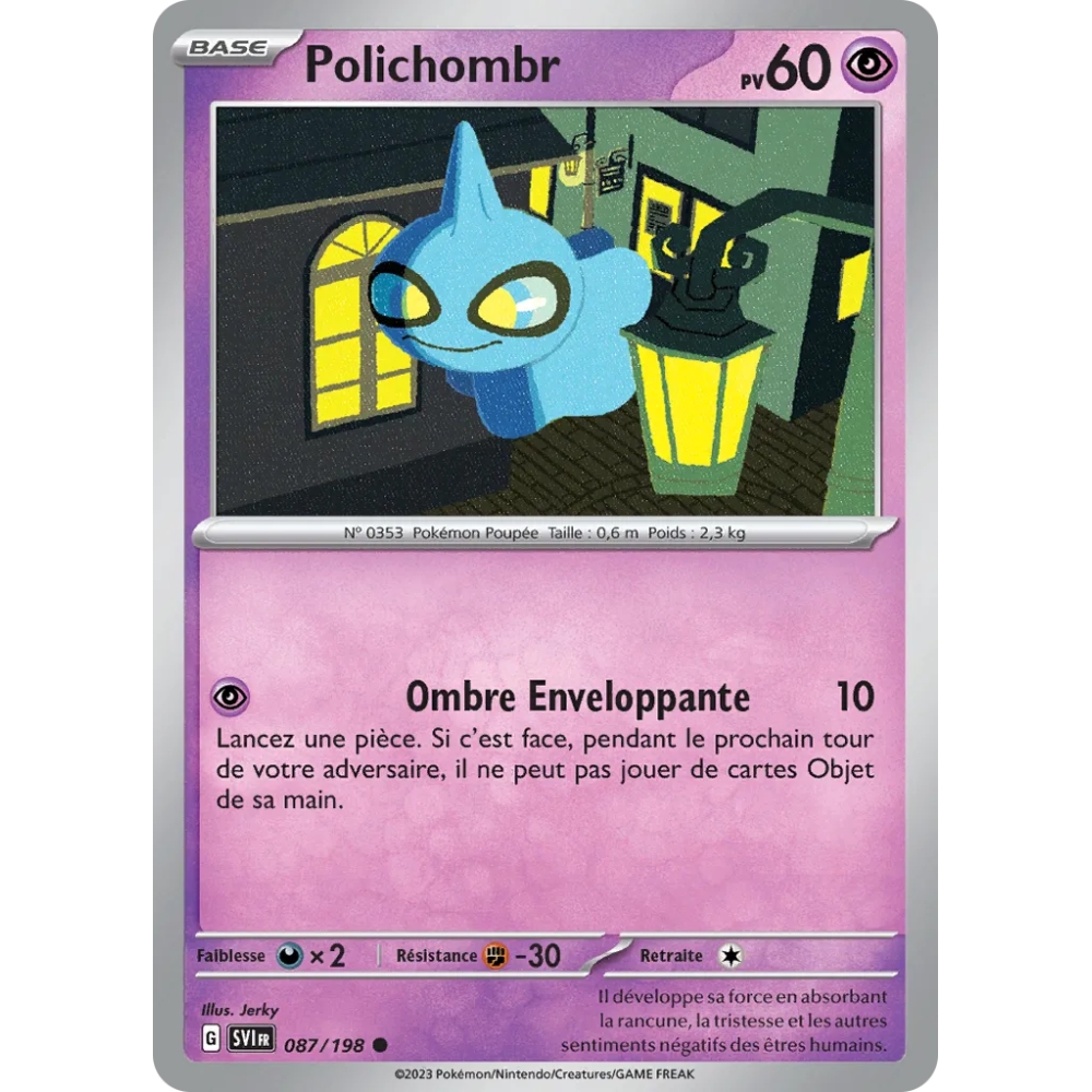 Polichombr 087/198 (Brillante) Pokémon Écarlate et Violet