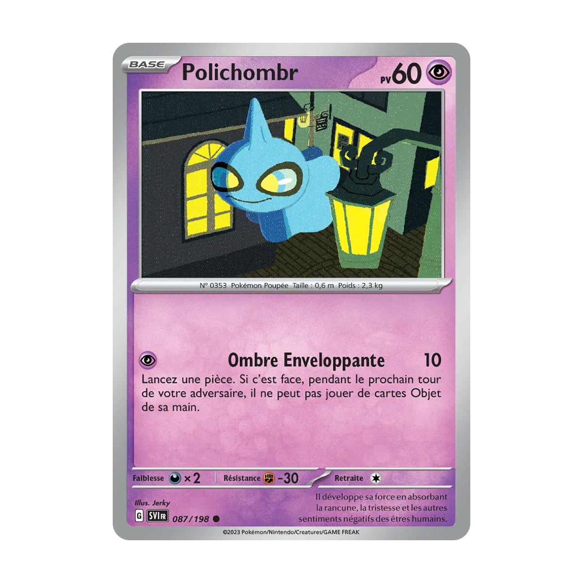 Polichombr 087/198 (Brillante) Pokémon Écarlate et Violet