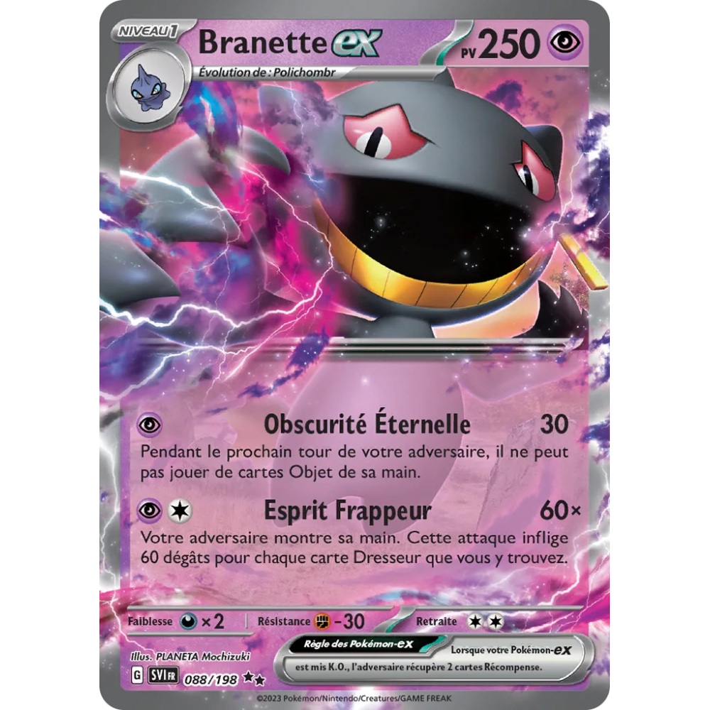 Branette 088/198 : Joyau Double rare  Écarlate et Violet