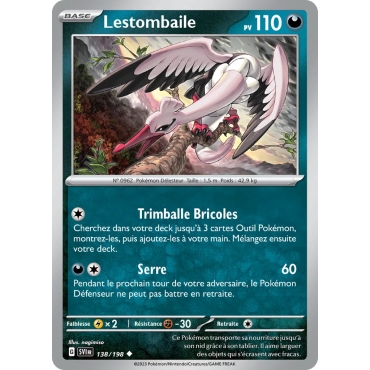 Lestombaile Peu commune (Brillante) de la série Écarlate et Violet