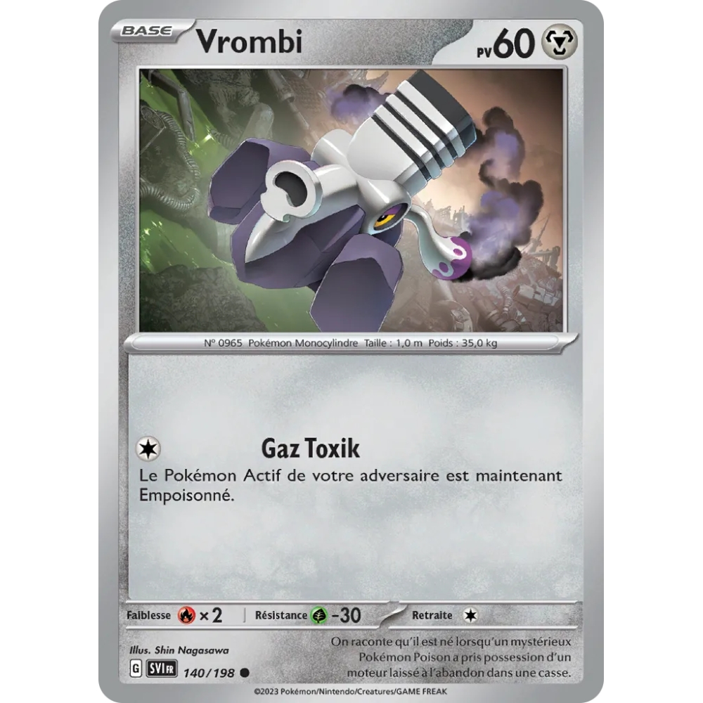 Vrombi 140/198 (Brillante) Pokémon Écarlate et Violet